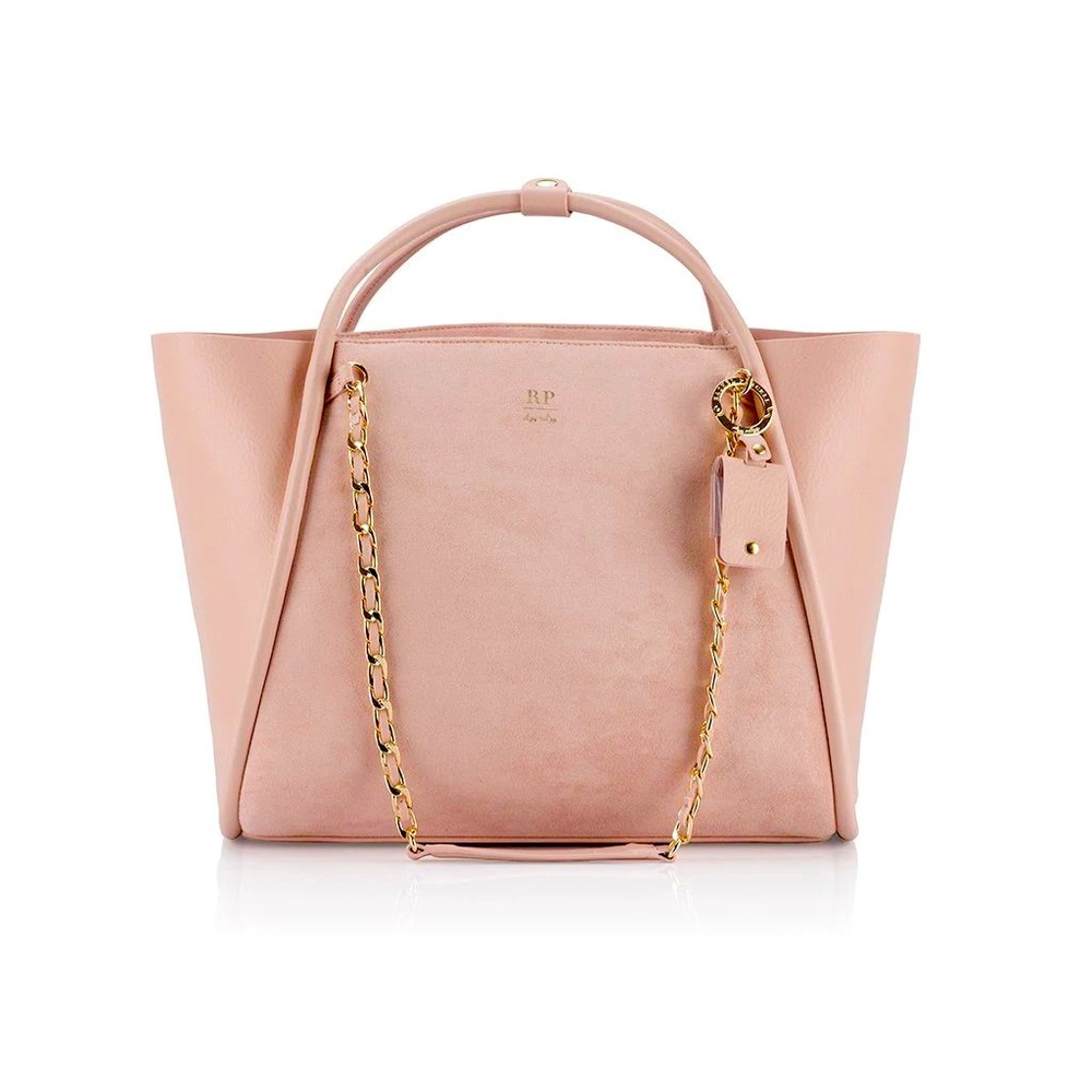 LIMITED EDITION RACHEL PARCELL ITZY RITZY BOSS TOTE + BOSS CHANGING CLUTCH SET